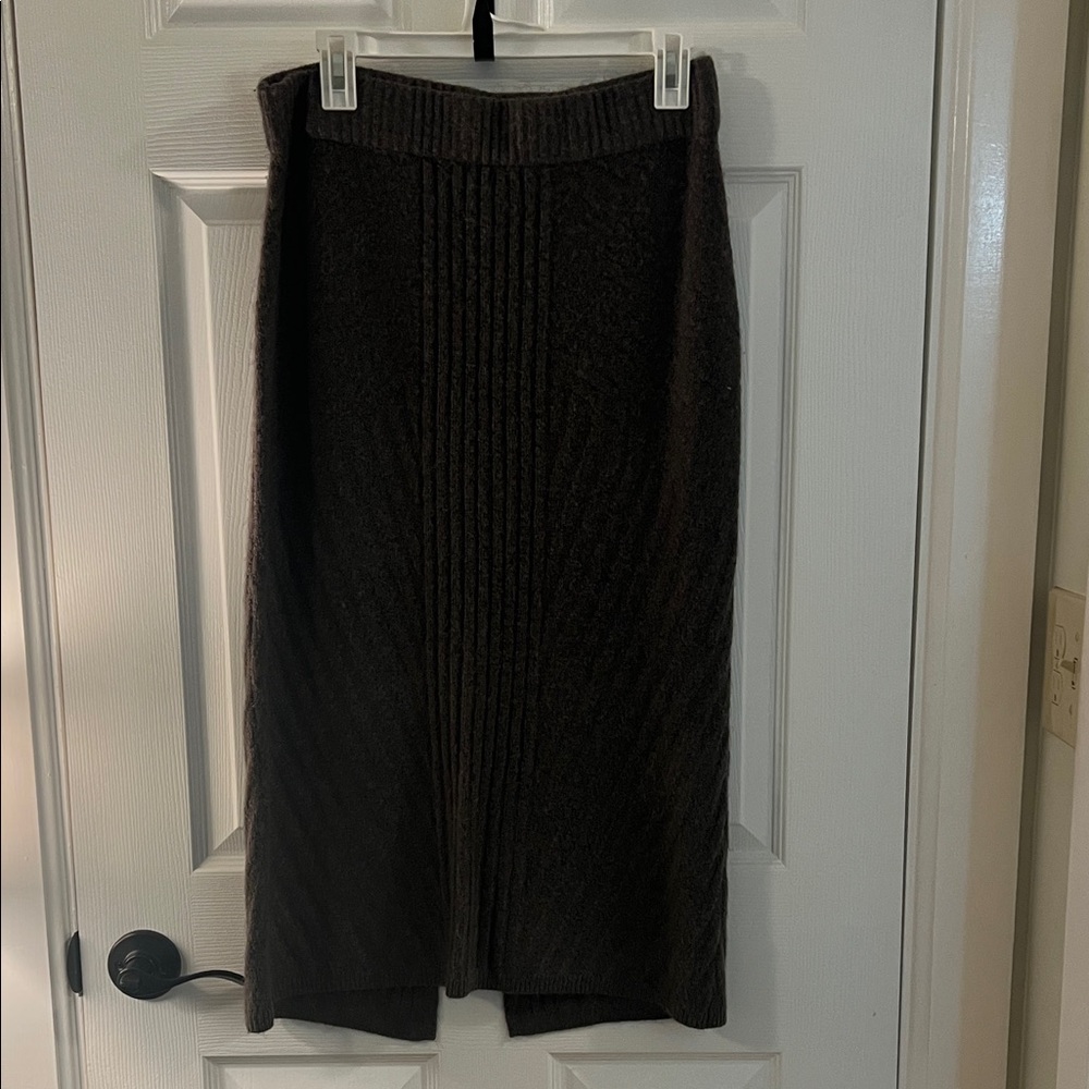 Simply Vera Vera Wang Dark Brown Pencil Skirt